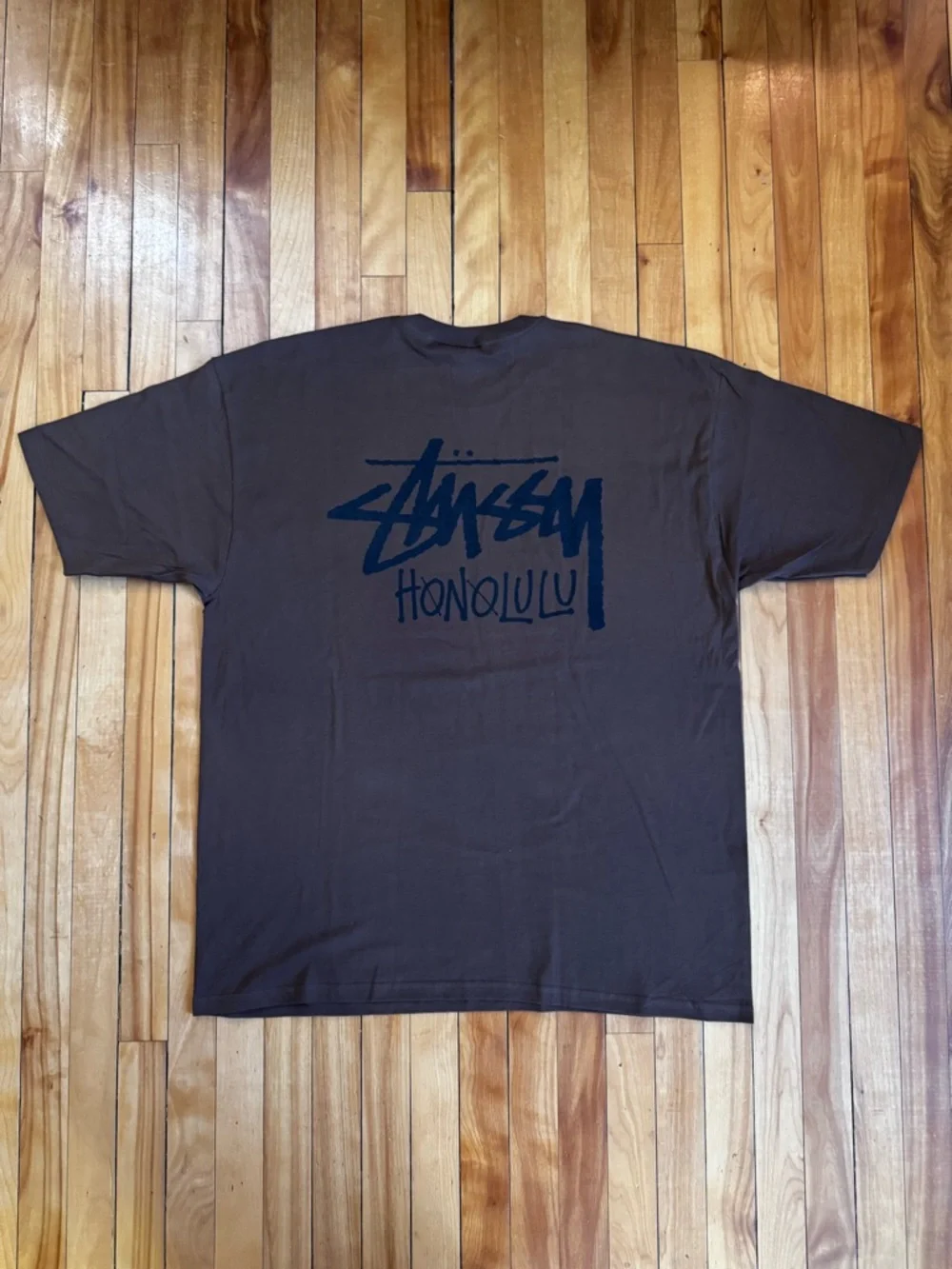 Size XXL - Stussy Honolulu Brown (NEW Cut-off tag) - Picture 5 of 7